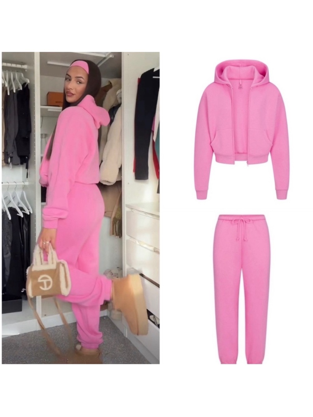 Skims Cotton Fleece Classis Jogger